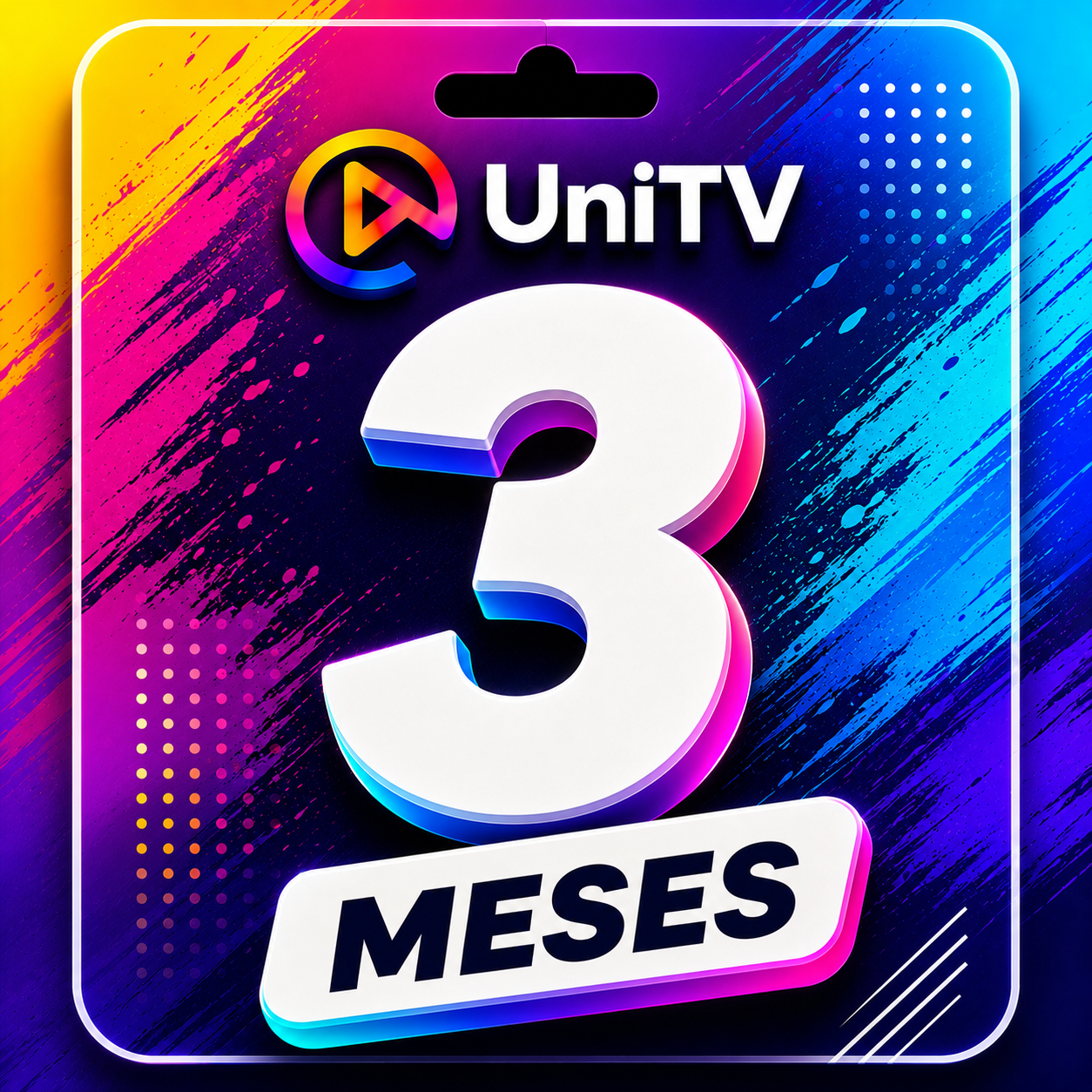 UNITV 3 MESES (CONTA VIP)
